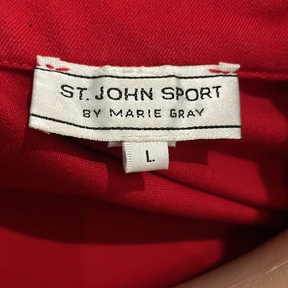 ST. JOHN SPORT COTTON JACKET by Marie Gray